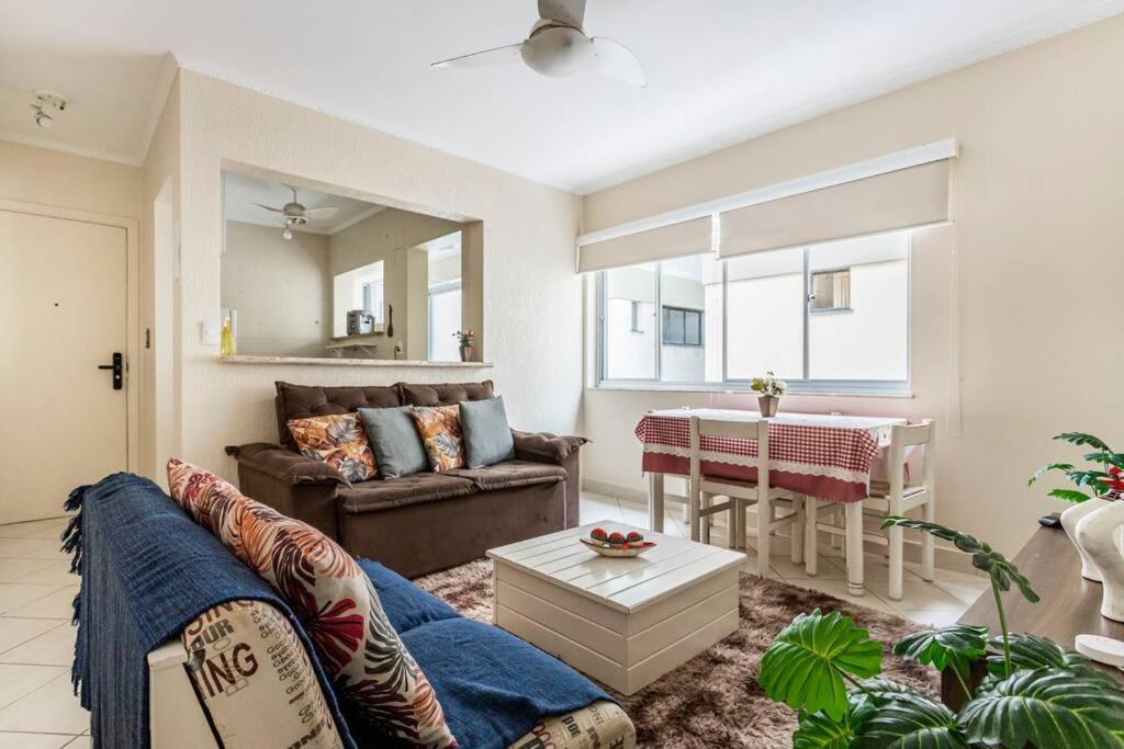 Apartamento Encantador No Guaruja, Praia Da Enseada - Apenas 600M Da Praia ! Kültér fotó