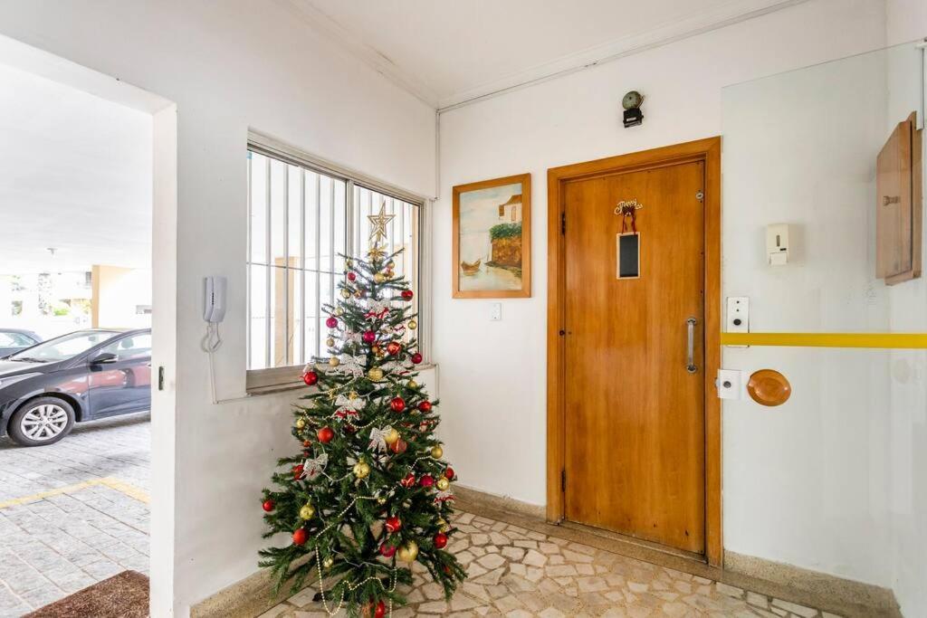 Apartamento Encantador No Guaruja, Praia Da Enseada - Apenas 600M Da Praia ! Kültér fotó
