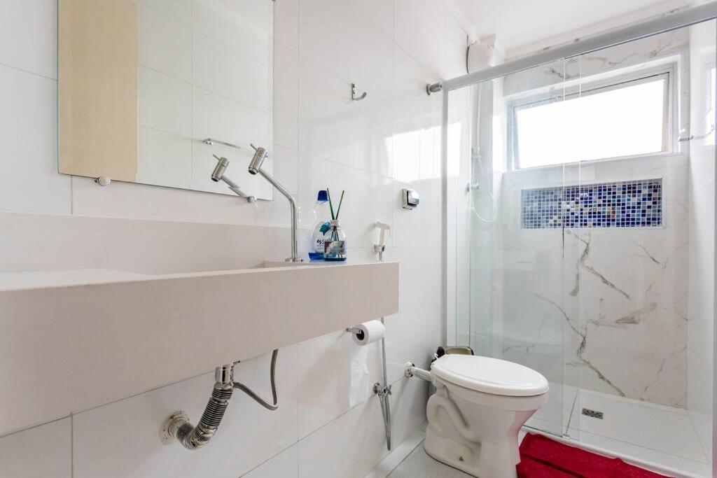 Apartamento Encantador No Guaruja, Praia Da Enseada - Apenas 600M Da Praia ! Kültér fotó